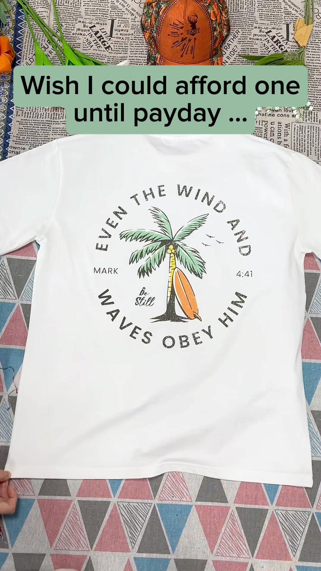 Wear your faith. Feel the breeze.
