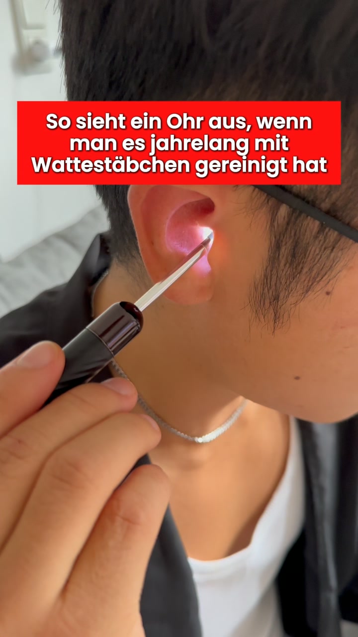 Endlich saubere & freie Ohren