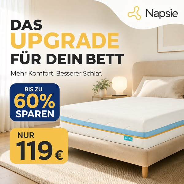 Schlafen & Wohnen – Klar denken. Einfach schlafen. | Napsie DE