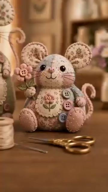 Turn Colorful Fabric Pieces into an Adorable Little Friend — Meet the Patchwork Animal DIY Kit!