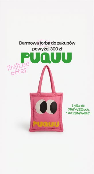 Darmowa torba przy zamówieniu powyżej 300 zł