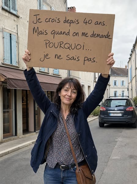 Savez-vous pourquoi vous croyez ?