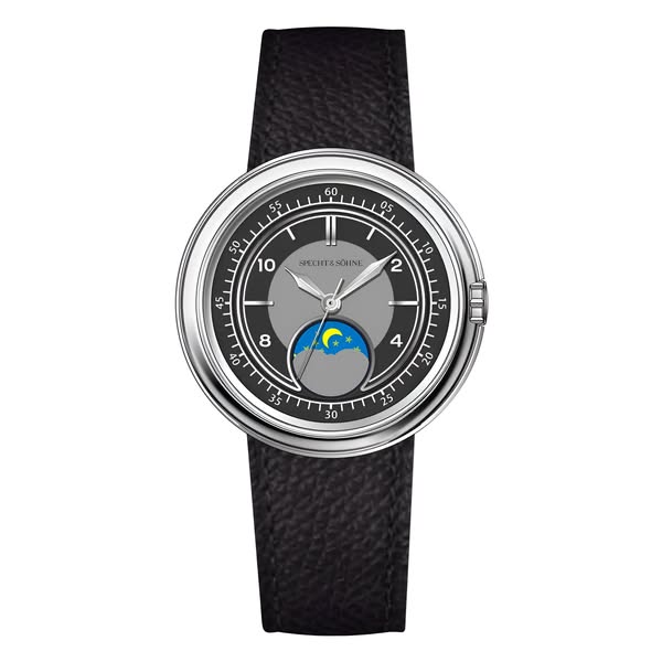 Specht & Söhne SP-UFO - Men's Quartz Watch Moon Phase Editio