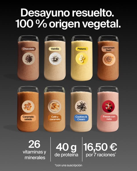 ¿No tienes tiempo para cocinar? Te presentamos Huel Black Edition