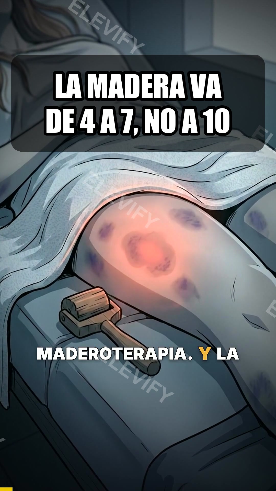 Maderoterapia sin moretones