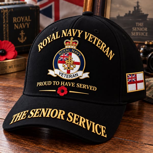 Royal Navy Veteran “Proud To Have Served” Tribute Cap