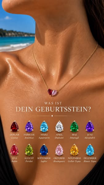Welche beiden Geburtssteine wirst du wählen?