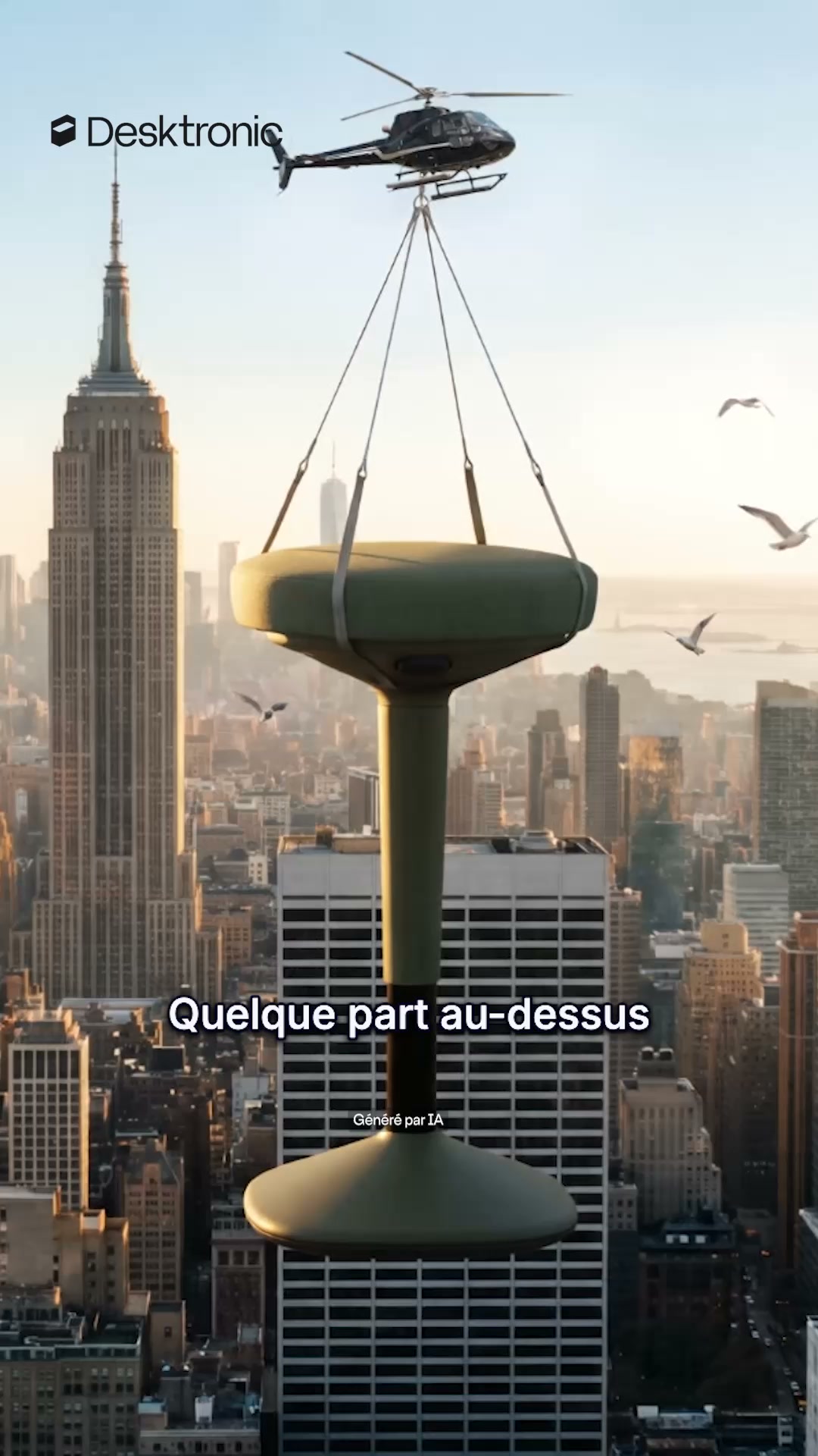 Le bureau le plus audacieux du quartier.