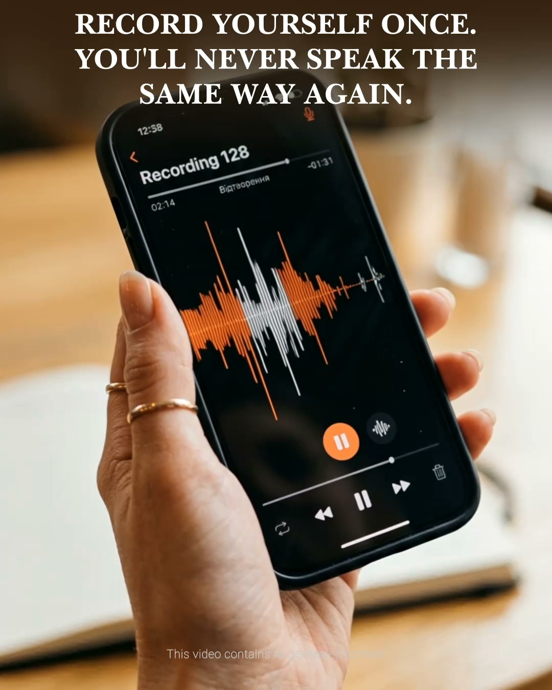 Speak Clearly. Starting Today.