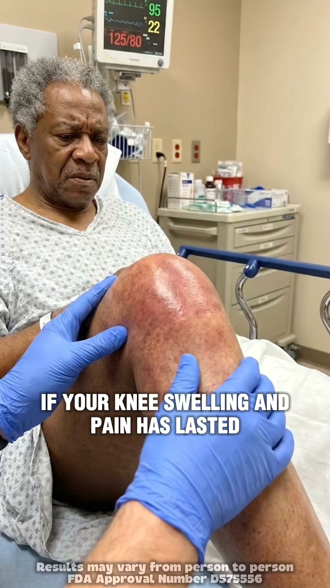 My knees had been stiff and aching for 3 years. I spent the last 8 months rubbing on pain-relief gels every night with zero results. What I’