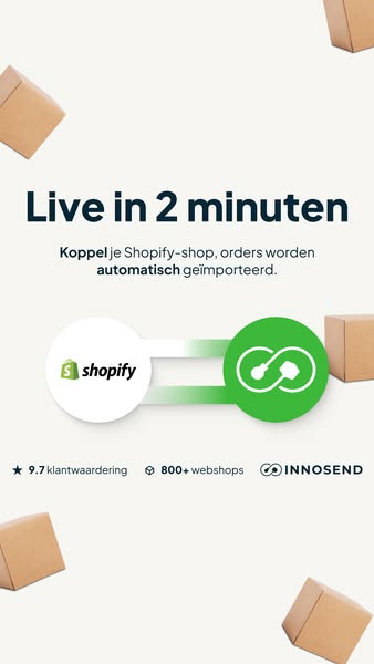 Automatiseer je verzending met Innosend!