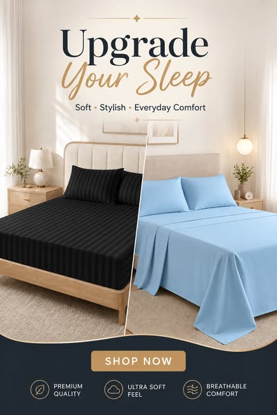 Bed Sheets From £4.50