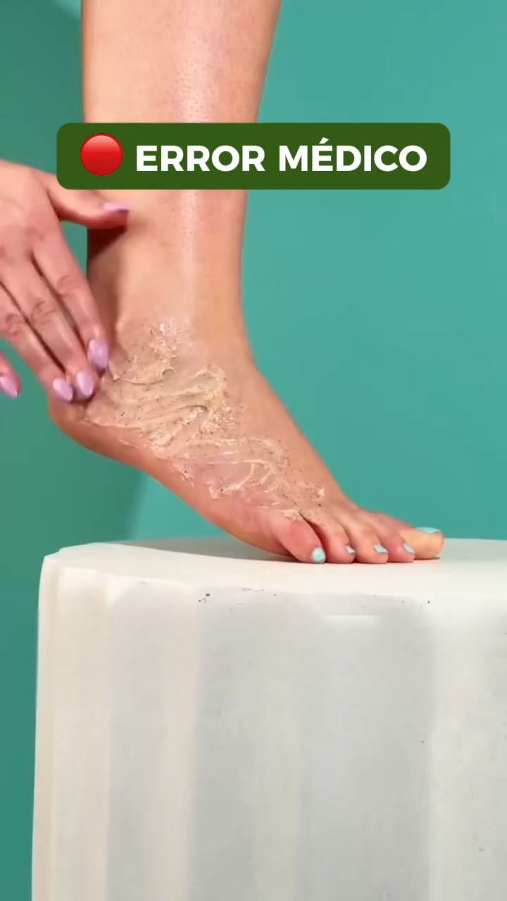 Deja de ponerte crema en los pies