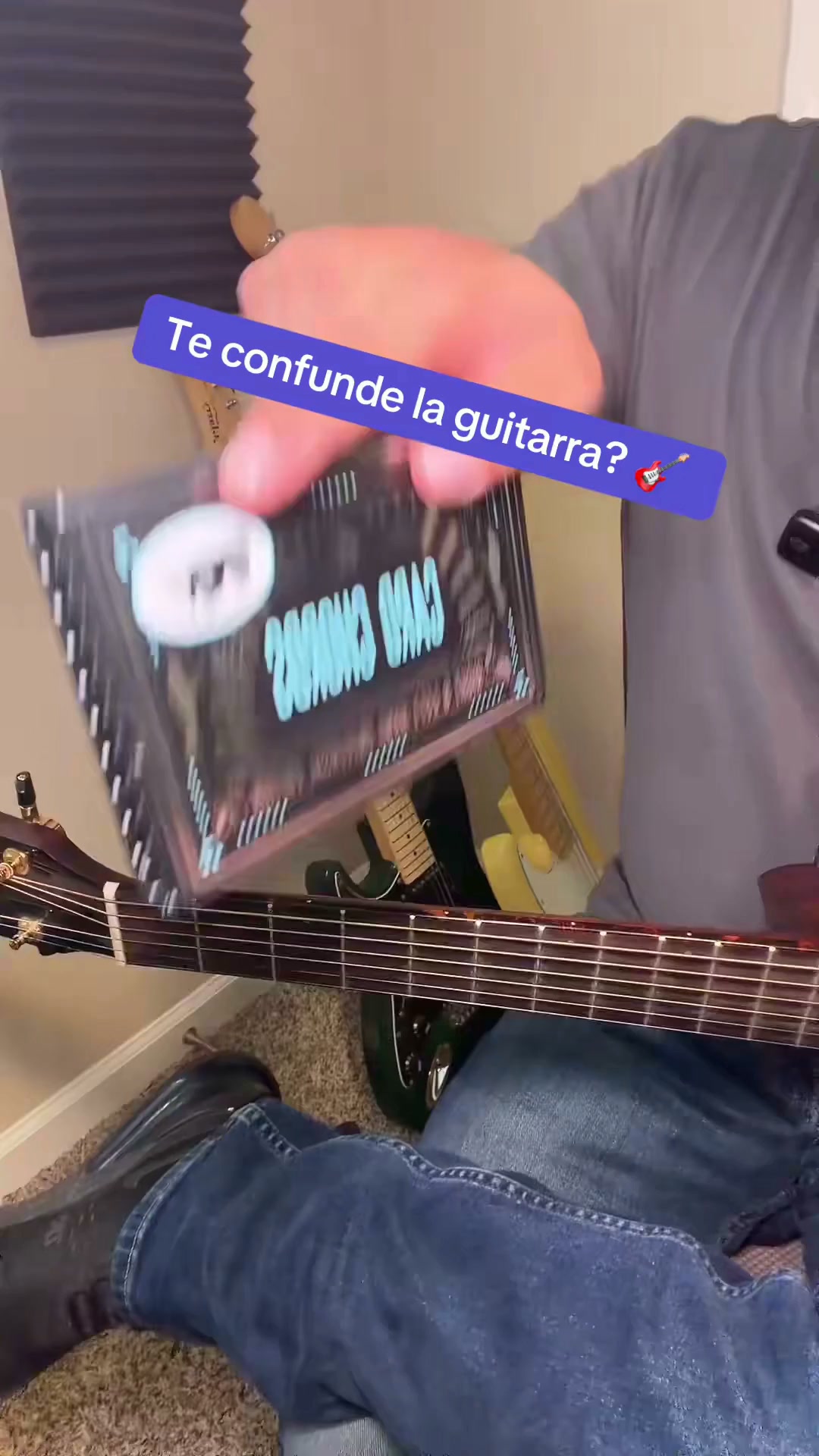 Guitar Chord Cards for Beginners（15 cards）