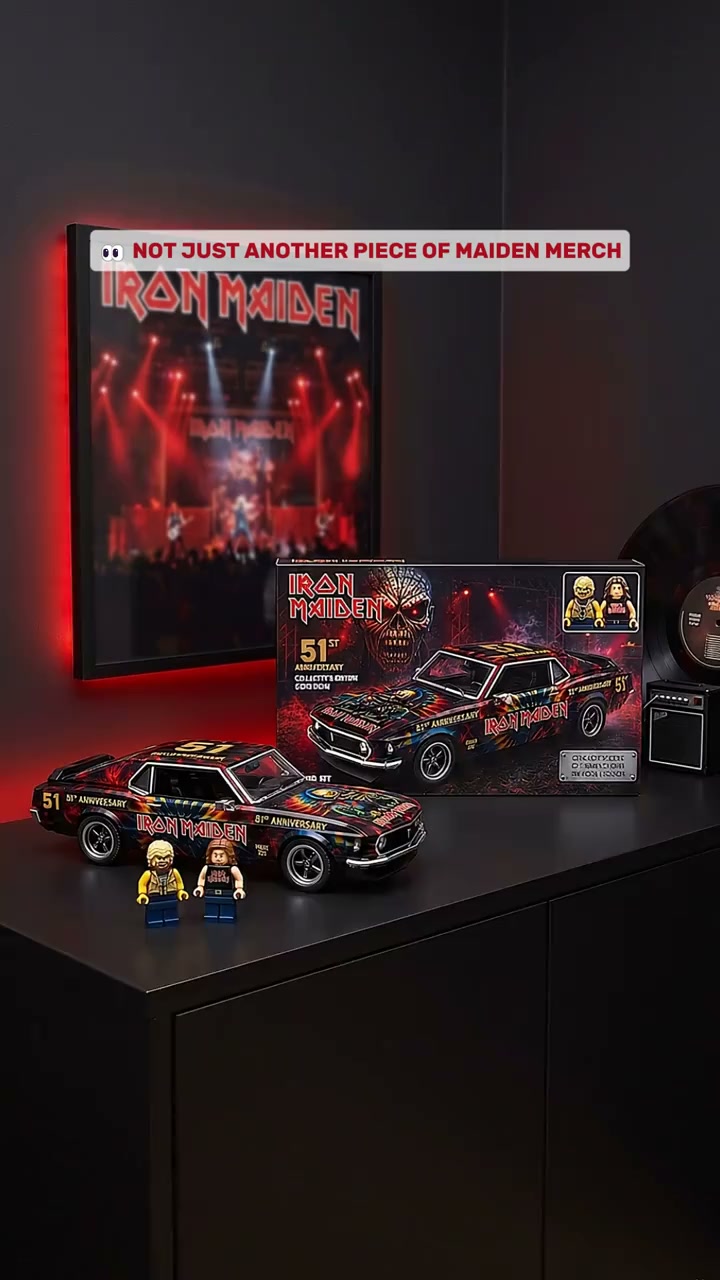 Iron Maiden 51st Anniversary Collector's Building Set