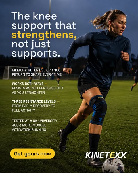 The knee support that strengthens, not just supports.