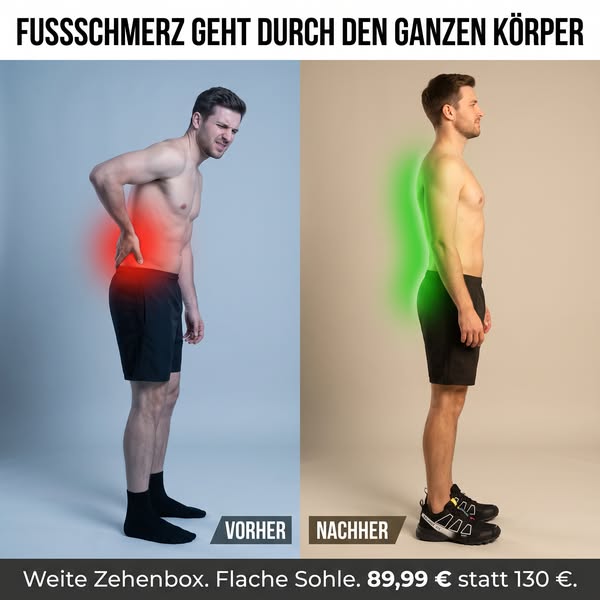 Sorgenfrei laufen, den ganzen Tag
