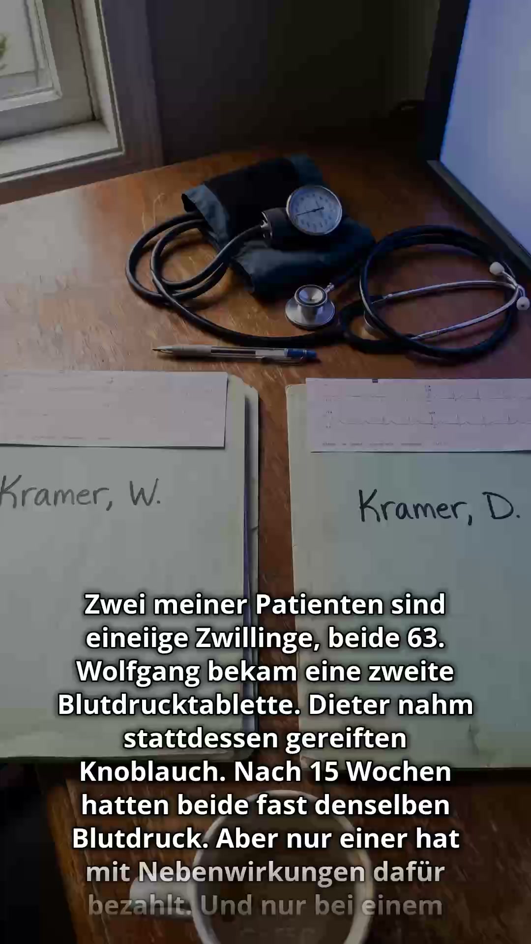 Endlich wieder Blutdruck wie mit 50