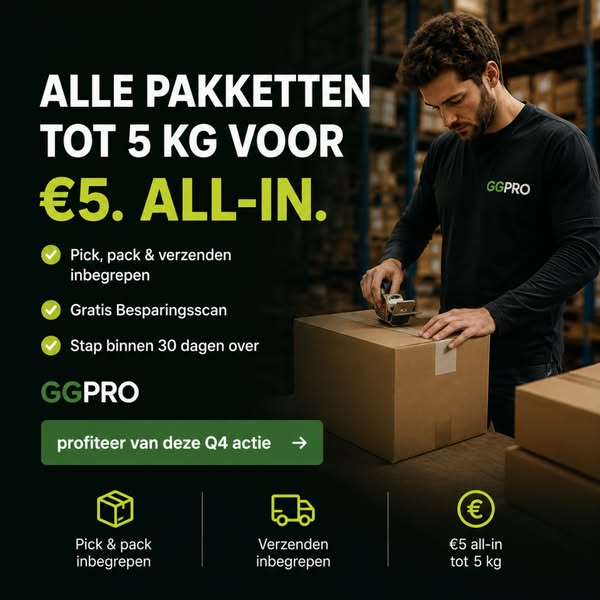 Plan gratis fulfillment bespaar scan