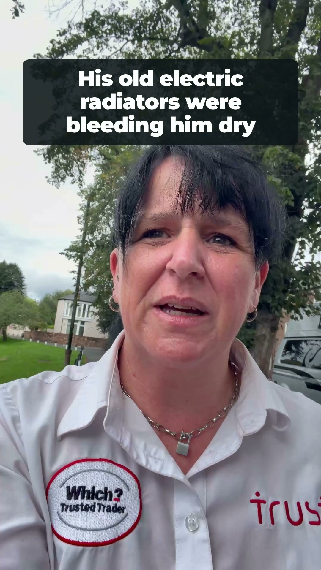 HIs old radiators were bleeding him dry