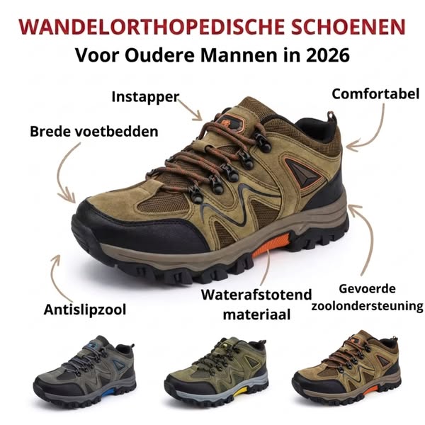 Grip en comfort, waar je ook loopt
