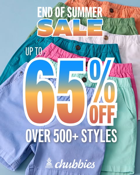 Stock up on your favorites up to 65% off