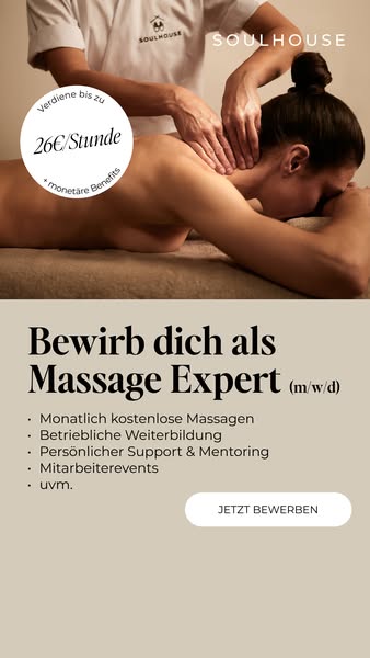 Jetzt bewerben: Massage Expert
