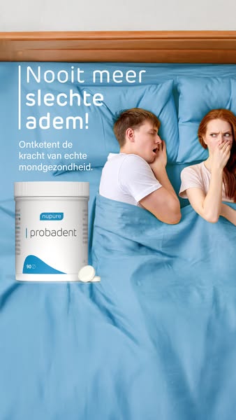 Eén tablet per dag tegen slechte adem!