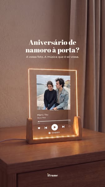 A vossa foto. A vossa música.