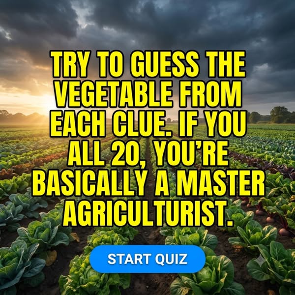 Can You Pass This Vegetable Trivia Quiz?