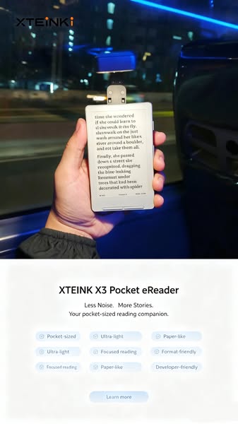 XTEINK X3 | Make Every Moment Count