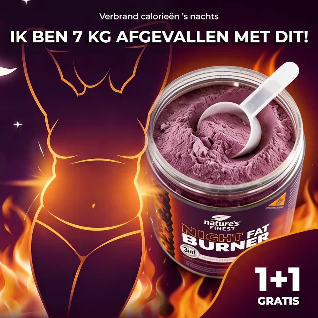 Verbrand vet terwijl je slaapt