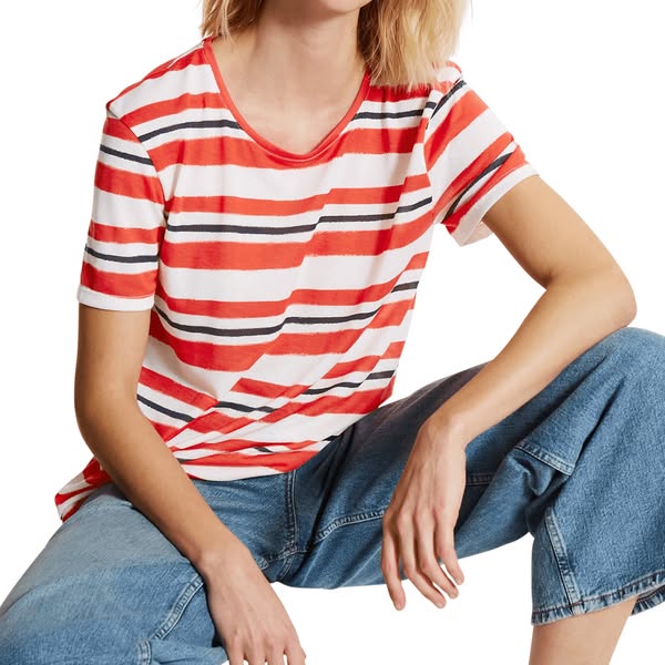 Relaxed Fit Striped T-Shirt