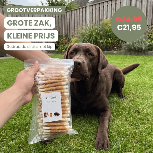 Grote zak, kleine prijs