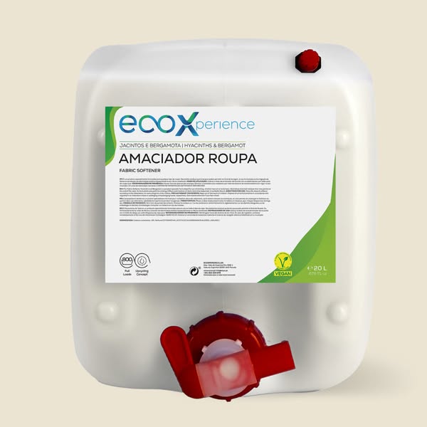 Amaciador da Roupa Jacintos e Bergamota 20LT