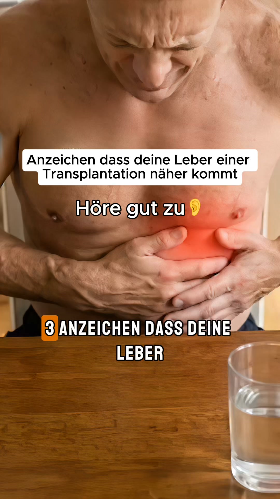Nicht das Alter ist schuld — Reinige deine Leber
