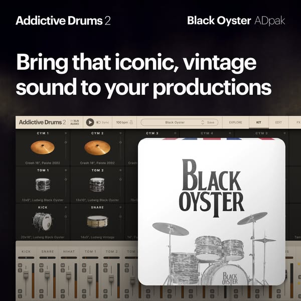 Vintage Dry for Addictive Drums 2 by XLN Audio