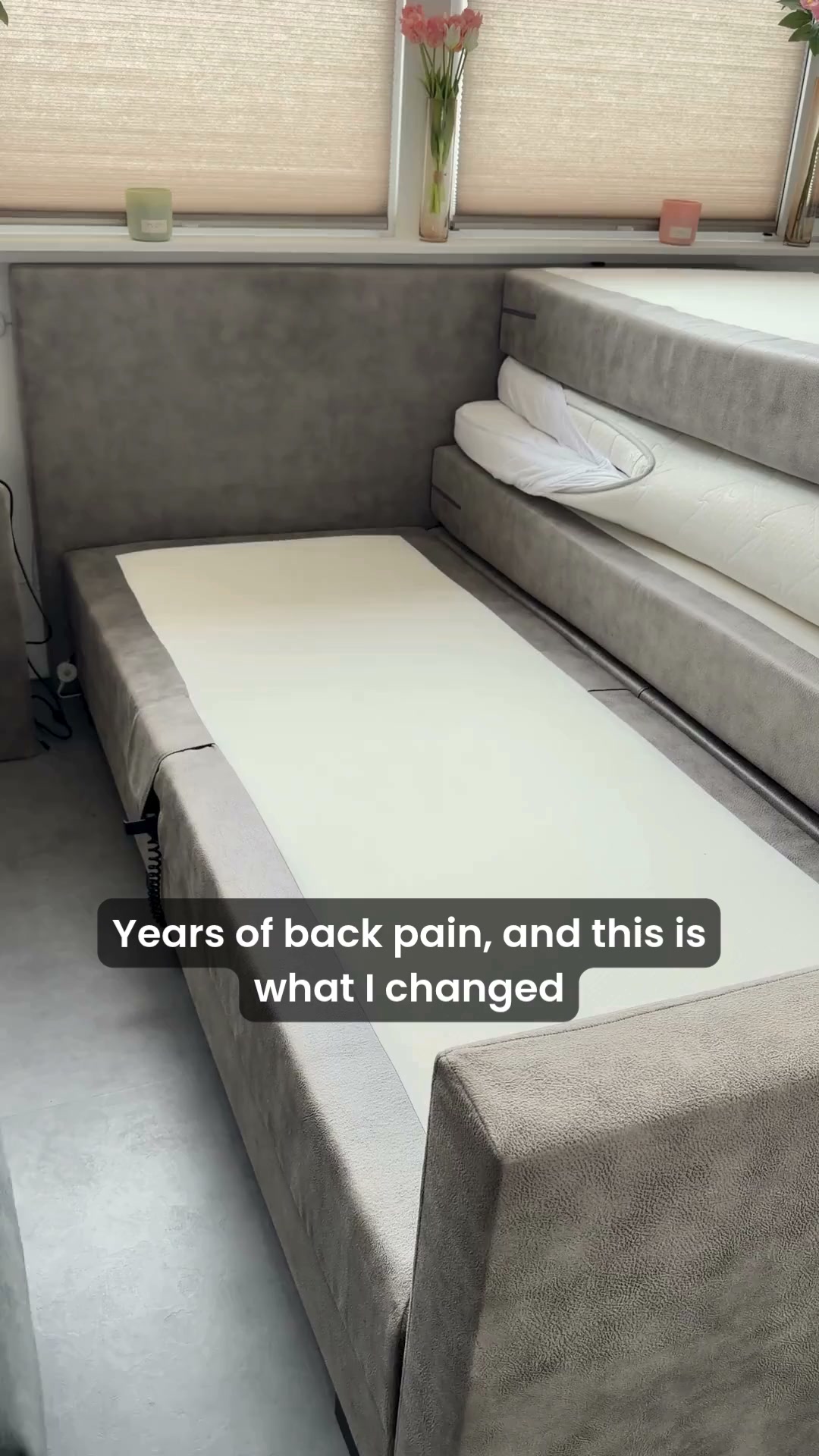 After years of back pain, I sleep through the night again