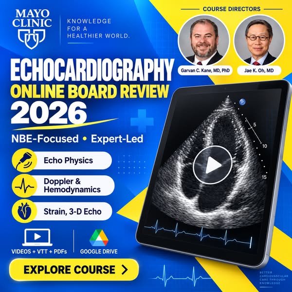 Structured Echocardiography Review 2026