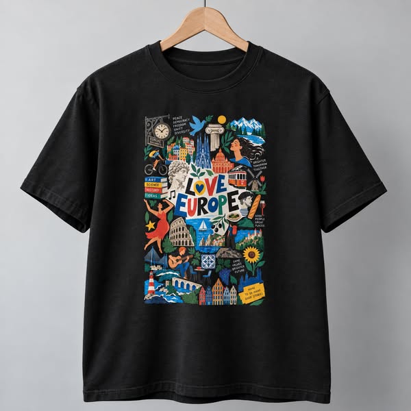Love Europe black — Euforia Shop