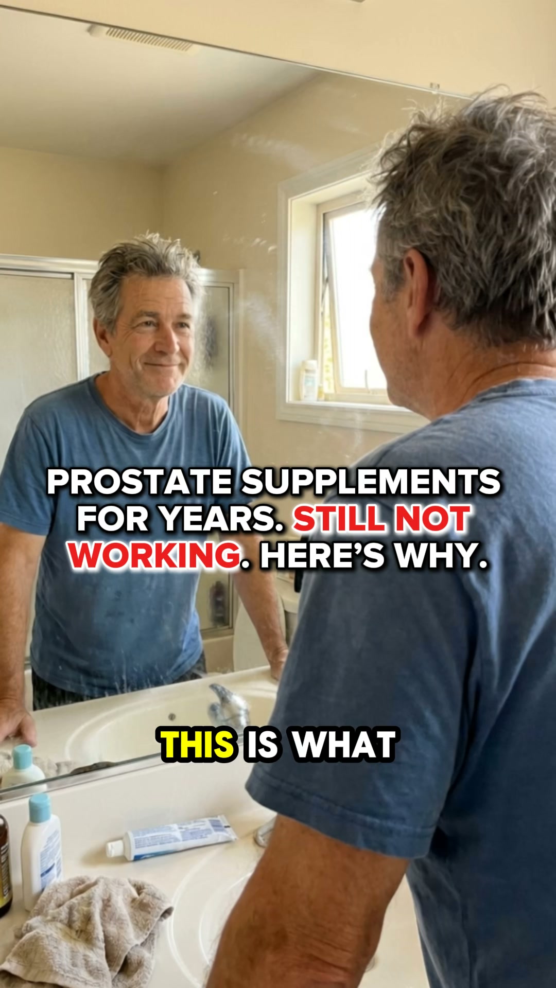 If your prostate supplement "helps a little" but you're still up at 3am — this is why.