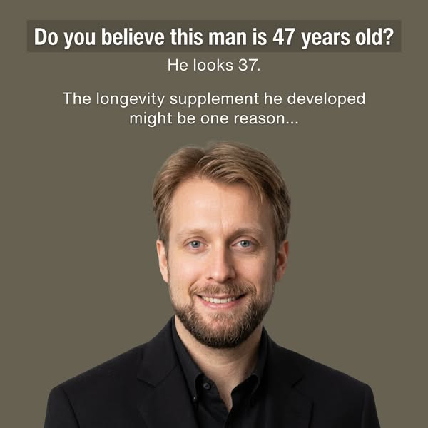 He's 50. His cells are younger