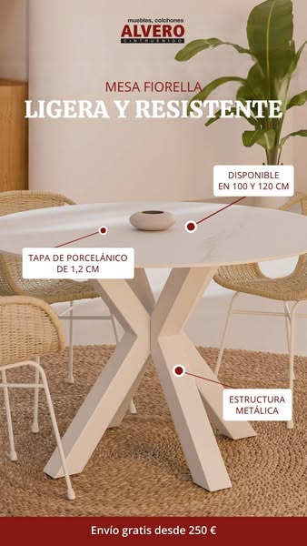 Tapa de porcelánico 1,2 cm