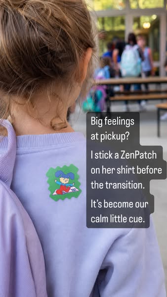 Sticker Power for Peaceful Moments! Zenpatch Calms Moods Naturally