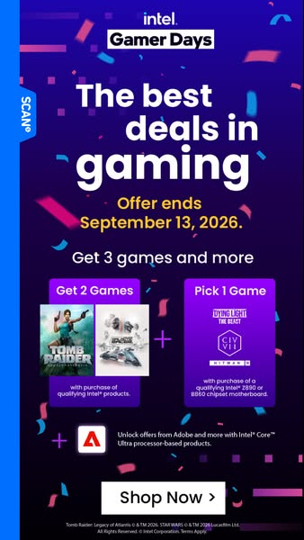 Intel Gamer Days Is Back