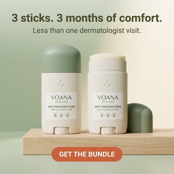 End Your Skin Fold Rash For 30¢ A Day