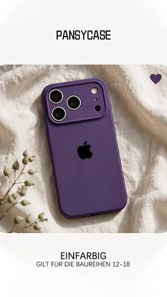 iPhone Einfarbig Handyhülle