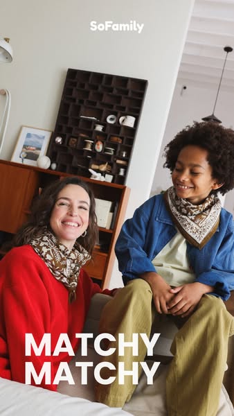 Nos duos de foulards