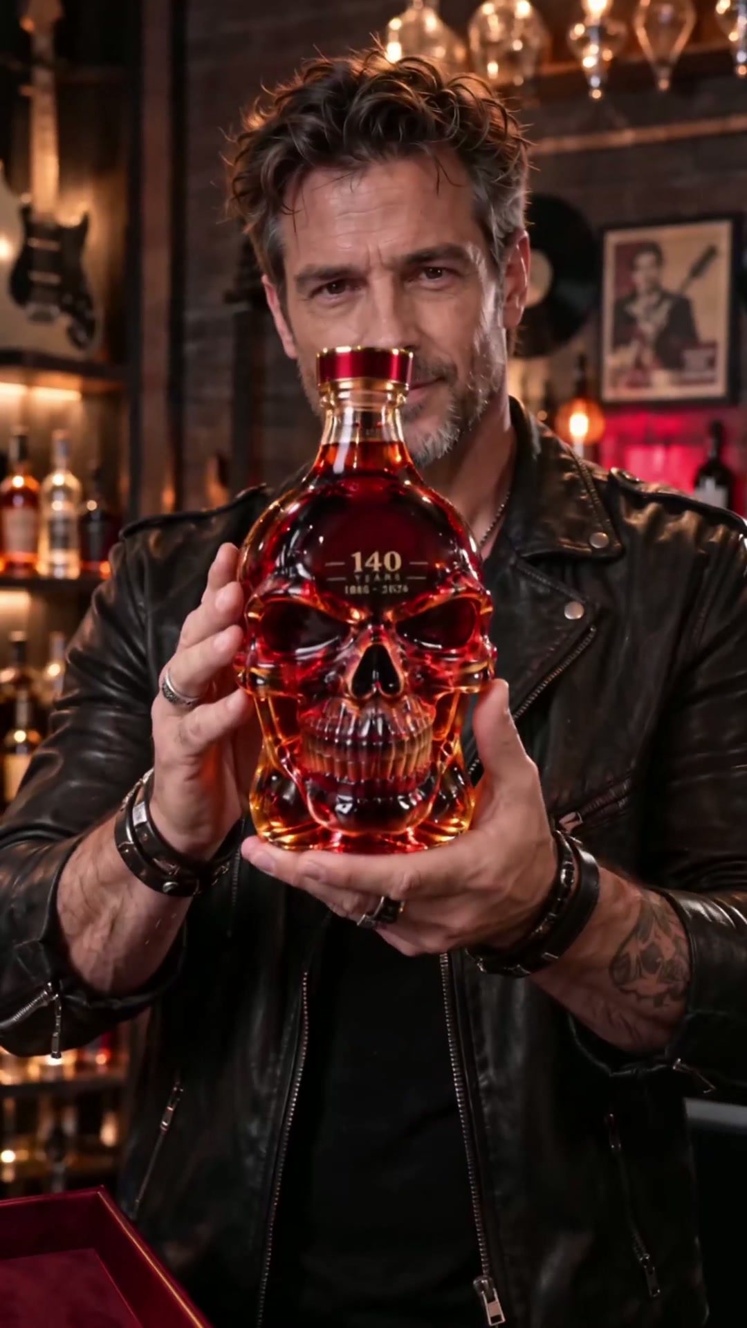 Skull Whiskey Decanter