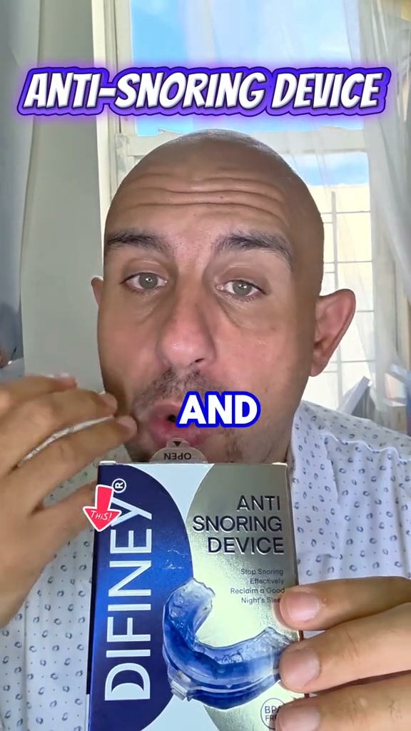 Stop the Snoring. Save the Sleep.